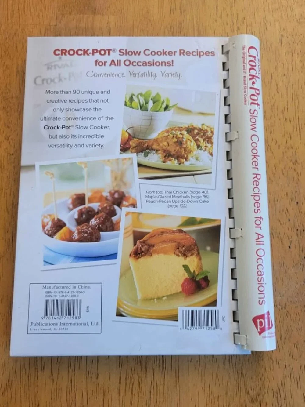 Rival Crock-Pot Slow Cooker Recipes for All Occasions Cookbook